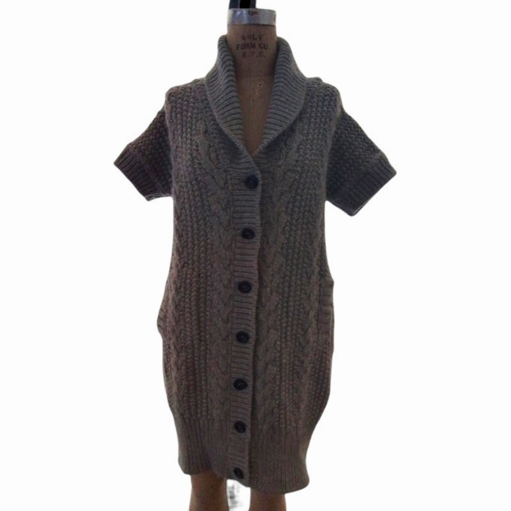 Wool Cardigan, Coat, Jacket. Adampluseve brand.